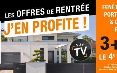 Promotion Menuiseries, Les offres de Rentrée 2023